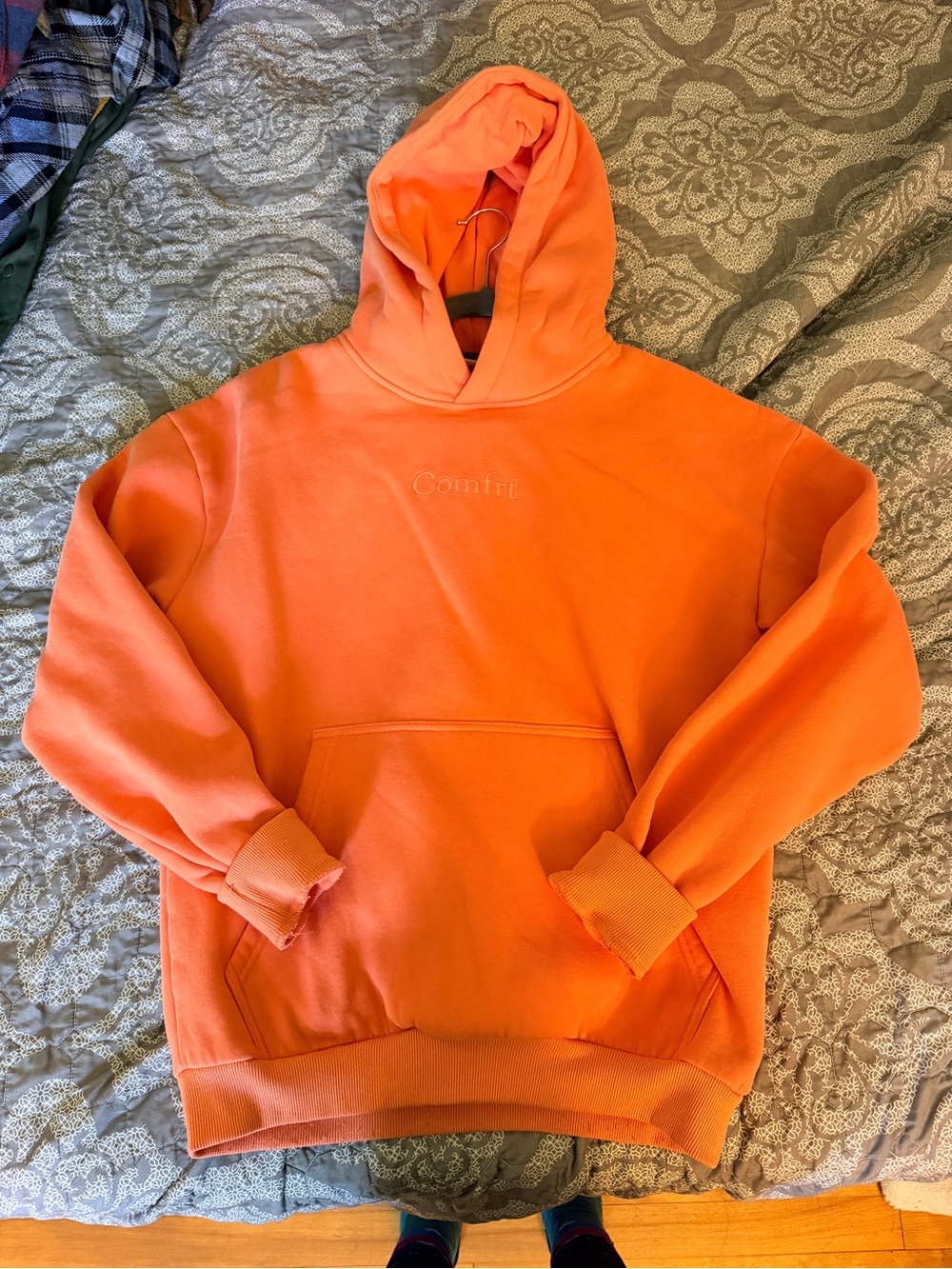 Coral Comfrt Hoodie